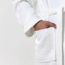 Bathrobe - สีขาว - ดู 3