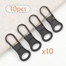 5/10pcs No-Tool Quick Release Universal Zipper Pulls | Replaceable Zipper Heads For Bags, Clothing, Shoes, Detachable Pendants - Multicolor - View 26