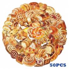 50/150/250pcs Baking Bread & Dessert Stickers For Decorating Luggage, Skateboard, Phone, Computer, Scrapbook - Multicolor - View 8