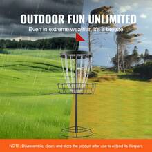 Cesta de golf de disco , 24 cadenas, cesta de golf de disco portátil, cesta de golf de disco resistente de acero para práctica, cesta de golf de disco para interior y exterior, equipo de soporte para cesta de golf de disco, 8mm,color negro - 8 milímetros - Ver 2