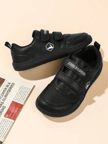 Kids' Casual Shoes, Wide Toe Box, Lightweight & Comfortable, Suitable For Boys & Girls Daily Casual And Outdoor Sports, All Season - Black - View 8