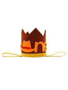 手工毛毡蜜蜂皇冠头饰，西部牛仔主题生日派对皇冠帽，节日活动派对帽 - 彩色 - 查看 15