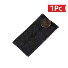 1/2/4件装裤子加长器，带纽扣的牛仔裤腰部加长器，弹性腰部调节器，腰带加长器，缝纫配件 - 彩色 - 查看 18