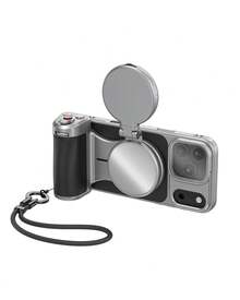 TELESIN Master Grip Kit For IPhone 17 Pro Max, Magnetic Phone Camera Grip With C03 Selfie Light+ UV Filters, Creator Kit Built 3200mAh Battery Wireless Charging - Cooling Graphene Case - Handle Grip - Combo iPhone 17 Pro Max Creator - Xem 1