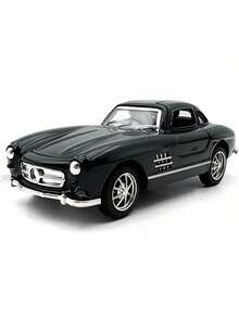 1pc Vintage Car Toy Collection - Diecast Metal Gull-Wing Sports Car Toy - Office Desk Decor - Classic Retro Car Model Toy - Birthday, Christmas, Easter Gift - Perfect Present - Multicolor - View 15