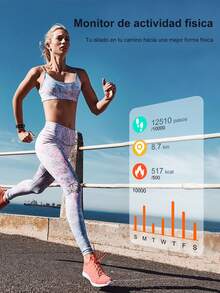 Smartwatch T800 Pro Max smartwatch 1 99 pantalla modo ocio modo deportivo varios colores opcionales reloj inteligente deportivo pantalla completa reloj digital seguimiento actividad - Blanco - Ver 7