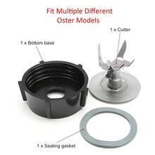 Replacement Parts Replacement For  Osterizer Blender Cutter Blade Base Bottom Cap Gasket - Multicolor - View 3