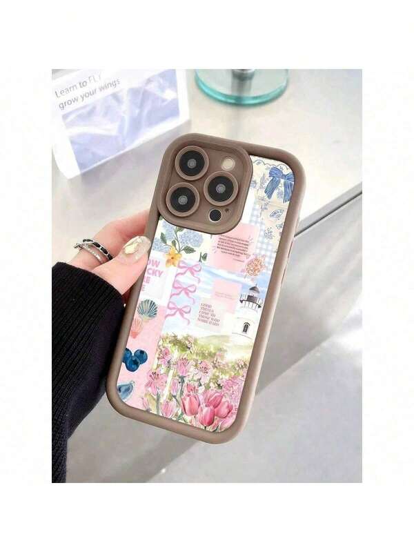 Preppy Collage Schleifen Blumenmuster Handyhülle kompatibel mit iPhone 17/17pro/17promax/16/15/14/13/12/11/ProMax/Pro/Plus/XSMax/XS/X, kompatibel mit S22/S23/S24/S25/Plus/FE/Ultra, modische weibliche Sommer einzigartige Android-Hüllen stoßfestes Anti-Fall-Design TPU Schutz weiche Abdeckung Männer Gehäuse Mädchen Frauen ultimative schützende Fundas Para Protectores De Celulares Zubehör Freundschaftsgeschenk ästhetischer Schutz Handyhülle