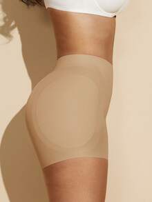 Women's Butt Lifting Shapewear Shorts With Removable Padded Buttocks, Enhances Curves And Provides Better Lifting Effect - Khaki - View 6