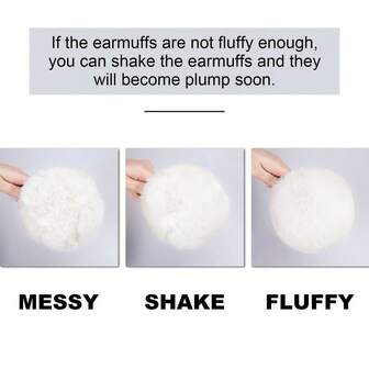 Cute Animal Earmuffs Winter Warm Outdoor Ear Covers Headband Fur Earwarmer