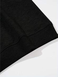 Official Women's Emma 2025 Graphic Sweatshirt -  & Nightmare Before Christmas Design, Tim -Inspired Casual Round Neck Pullover, Machine Washable Fall Winter Sweater For Themed Events & Casual Attire - 黑色 - 查看 4