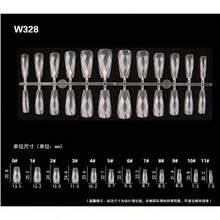 Placa de uñas w328 120PCS
 Etiqueta del Cliente - Negro - Ver 4