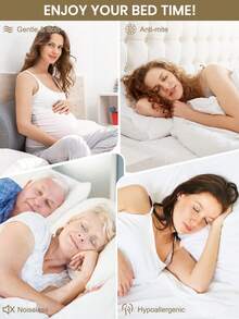 1pc Comforter Duvet Insert, Ultra Soft And Skin-Friendly, Black Quilted Comforters, All Season Duvet, Lightweight And Breathable, Down Alternative Bedding Comforter, Home Bedding, Luxurious Hotel Collection Bedding, School Bedding, Dorm Essentials, Room Decor, Winter Decor - Black - View 9