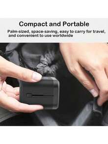 PHILIPS SPS1004B/93 Adapter Socket 35W PD Fast Charging 3A2C Multi-Port Charging Coverage For UK, Europe, America, Australia, And Japan; Portable For Travel And Office Use.