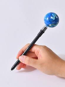 1支磁性悬浮笔，带360°旋转底座 - 太空主题设计，出墨流畅，符合人体工学的握柄，耐用塑料材质 - 办公、学习的理想之选