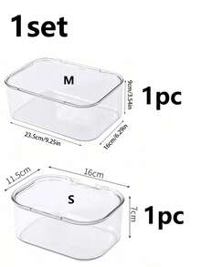 Jewelry Storage Box, Flip-Top Transparent Dust-Proof Box, Suitable For Hair Clips, Headbands, Elastic Bands Desktop Organizer, Stackable Drawer Storage Box, Vanity, Bathroom, Girlfriend Gift, Christmas Gift