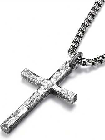 经典十字架吊坠项链，男女皆宜的珠宝
