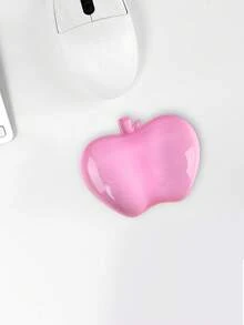 Mouse Wrist Rest, Gel Transparent Mouse Wrist Support Pad, Lovely Ergonomic Mouse Wrist Pad, Soft Transparent Wrist Pain Relief Office Home Desk Computer Mouse