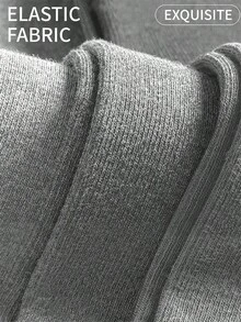 Quần tất ấm áp, quần tất dài màu xám, quần tất giữ nhiệt cho công việc và nơi làm việc, kèm quần tất dày - Xám - Xem 5