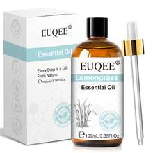 1 buah Minyak Esensial EUQEE 100ml untuk Sabun, Pembuatan Lilin, Diffuser, Humidifier, Pijat, Mandi, Relaksasi Tidur - Lavender/Eucalyptus/Peppermint/Jeruk Manis/Tea Tree/Serai (3.38 fl.oz) - Multi Aroma - View 18