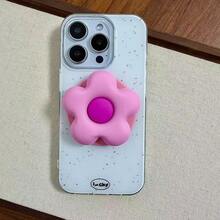 Cute Flower & Cloud Magnetic Phone Holder, Silicone Funny Phone Case Accessory, Foldable Desktop Multi-Function Stand, Suitable For Magnetic Phone Cases - Multicolor - View 13