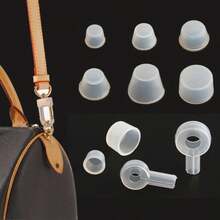 20pcs/Pack Bag Bottom Nail Protector, Anti-Wear Anti-Collision Bag Rivet Silicone Cover, DIY Bag Accessories