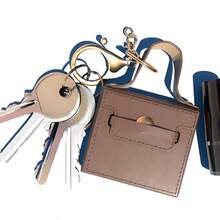 1PC Mini Leather Key & Earbuds Organizer – Cute Lipstick-Shaped Pouch For Keys, Earphones, & Small Essentials Elevate Your Everyday Carry With Our Mini Leather Key & Earbuds Organizer-A Chic, Multifunctional Pouch That Combines Fashion And Practicality. Designed In A Cute Lipstick-Inspired Shape With A Sleek, Small-Chic Aesthetic - Multicolor - View 7