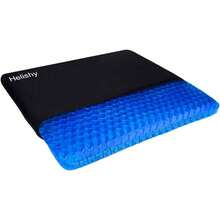 Gel Seat Cushion, Double Thick Egg Gel Cushion For Pressure Pain Relief, Breathable Wheelchair Cushion Chair Pads For Car Seat Office Chair (16x14x1.65inch) - 1-blue - View 3