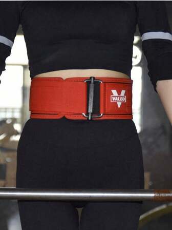 1 Pc, 2025 New Fitness Squat Deadlift Belt For Men And Women - Thickened Pressure Support Adjustable Gym Waist Belt