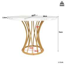 Dining Tables - White - View 3