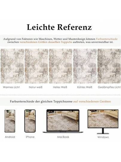 Washable Rugs Area Vloerkleed 200 300 Cm Bruin Grijs Moderne Abstract Living Room Bedroom Large Non Slip Short Pile Zachte Tapijt Dining Office view 8