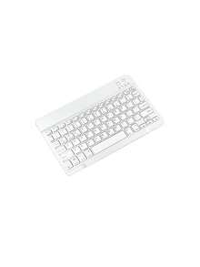10-Inch Wireless Bluetooth Mini Silent Keyboard, Compatible With Smartphones, IPads, 3 Systems, 150mAh Battery Capacity
