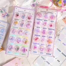 3D创意浮雕水晶贴纸，儿童手工工艺品教育奖励贴纸，适用于手机、相机和装饰品 - 彩色 - 查看 7