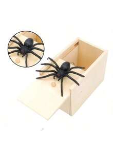 Prank Prop Surprise Box, Scary Practical Joke Spider Box - Multicolor - View 3