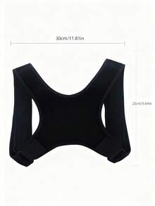 1 Pc-Adjustable Upper Back Brace For Mid, Upper Spine Support, Adjustable Straps To Keep The Posture Straight, Breathable Back Support For Men And Women! Shoulder Brace For Daily Work, Life, Fitness, Workout!