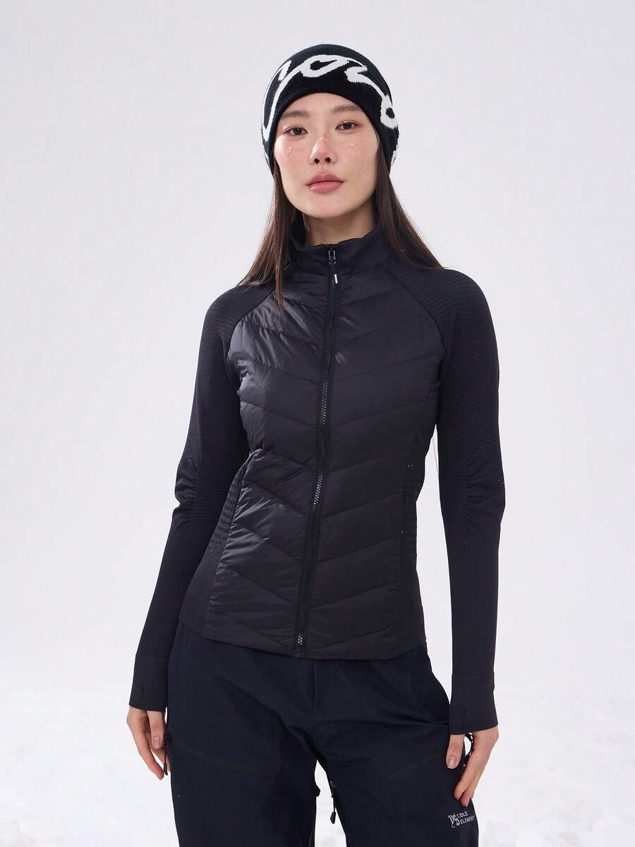 Women Snowboarding Clothes - Black - View 1