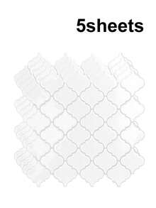 1/5/10pcs Kitchen Backsplash Tiles, Self-Adhesive 3D Embossed Wall Tiles, 12"X12", For Kitchen And Bathroom - Multicolor - View 16