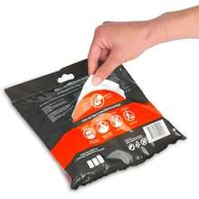Brabantia PerfectFit Bolsas de basura (tamaño O/8 galones) de plástico grueso con asas de cordón ()(V (2-3 Litre) 40 bolsas) - Multicolor - Ver 3