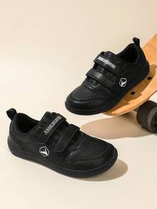 Kids' Casual Shoes, Wide Toe Box, Lightweight & Comfortable, Suitable For Boys & Girls Daily Casual And Outdoor Sports, All Season - Black - View 3