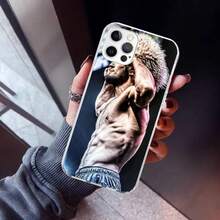 Khabib Nurmagomedov Phone Case Covercompatible With  17 Air 16 15 Pro Max 14 Plus 13 Mini 12 11 Cover 7 8 SE Silicone Shell Print Fundas 16,Covercompatible With  17 Case,  17 Pro Case,  17 Pro Max Case - MM124-2 - View 12