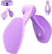 【理学療法士】監修 内転筋トレーニング 【業界初！組み立て不要＆360 ° 回転パネル】 骨盤底筋 トレーニング Viangs 筋トレ 張力18kgアップ 【画期的な収納技術】 ヒップトレーナー ダイエット器具 足痩せ レジスタンスバンドセット うちもも筋トレ ヒップアップ 痩せ ピラティス用 尿漏れ 産後 初心者 男性 女性 ギフト 日本語説明書付き (ブラック) - パープル - チェックする 13