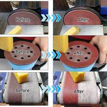 1Pc Cleaning Eraser Stick Abrasive Cleaning Glue Stick Sanding Belt Band Drum Cleaner Sandpaper Cleaning Eraser Belt Disc Sander