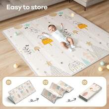 Baby Bed Protection Rails - Cinza - Visão 4