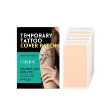 EELHOE One Box Contains 6 Tattoo Cover-Ups, Temporary Tattoo Patches, Birthmark Concealer Patches, Invisible Patches, Thin And Breathable Scar Patches, Waterproof Patches That Gently Adhere To The Skin, Convenient For Travel, And Waterproof Technology Ensures Stable Coverage, Meeting The Needs Of Various Scenarios. - Tattoo Cover-up Stickers - View 13