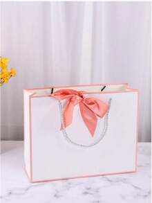 10 قطع / 5 قطع / 1 قطعة - أكياس هدايا من ورق الكرافت بطراز المناظر الطبيعية، أكياس تسوق، أكياس تغليف (مع مقابض)، حقائب مزينة بفيونكات، ، رأس السنة الجديدة، حفلات الزفاف، أكياس تغليف هدايا عيد الميلاد، أكياس تسوق ذات لون واحد بسيطة، سلع تجارية صغيرة، أرخص البضائع، الحفلات، حفلات الزفاف في فصل الخريف والشتاء، الحفلات الخارجية خلال موسم الزفاف، حفلات العطلات، صناديق هدايا المجوهرات في الخريف