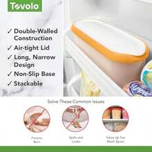 Tovolo Glide-A-Scoop Recipiente para Helado, 1.5 Quart, Anaranjado(naranja(Orange Crush)) - Multicolor - Ver 4