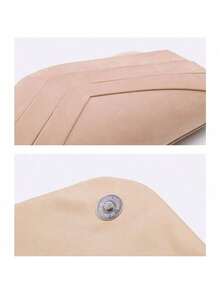 1 Clutch für Damen, Clutch aus Wildleder für Hochzeiten, Schultertasche, Abendtasche