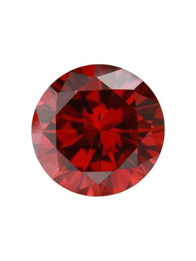 2pcs Colorful Moissanite Round 8mm 8 Hearts 8 Arrows Cut Moissanite Loose Stones