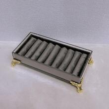 1 Stück farbige Acryl Schmuckaufbewahrung, mehrstöckiger Ohrring, Halsketten und Armband Organizer, transparentes Farbblock Design für Zuhause & Geschäftsausstellung, künstlerische Dekoration für Zuhause & Boutique Schmuckhalter, Schmuckständer, Schmuckschale, Ringschale, Weihnachtsgeschenke für Frauen