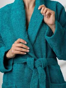 Bathrobe - 水鴨藍 - 查看 2